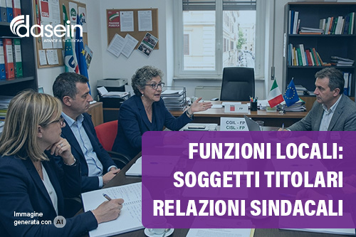 funzionari ente locale e sindacali