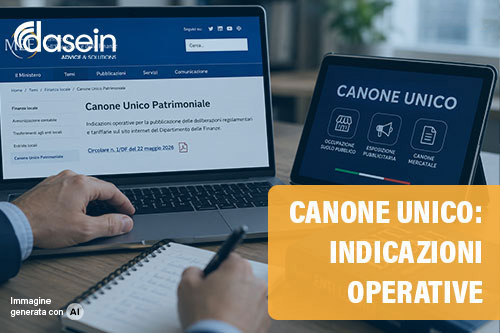 canone unico indicazioni pa