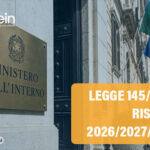 legge 145 risorse Enti locali