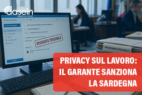 privacy sanzionata regione sardegna